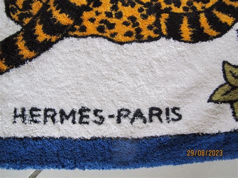 hermes paris badetuch